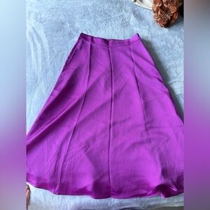 Ann Taylor- Elegant Purple Women's Skirt - 00P